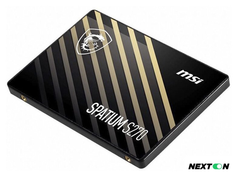 SSD MSI Spatium S270 480GB S78-440E350-P83 - Изображение №2 — Интернет-магазин Nexton