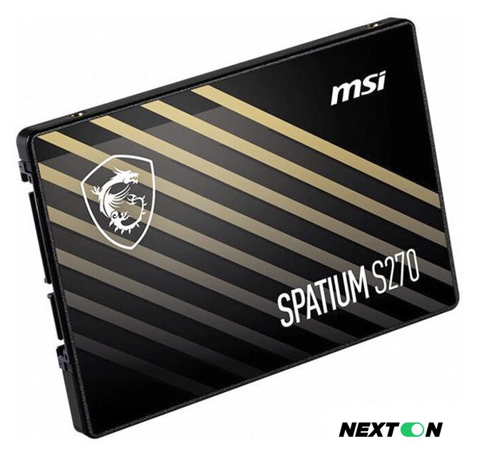 SSD MSI Spatium S270 480GB S78-440E350-P83 - Изображение №3 — Интернет-магазин Nexton