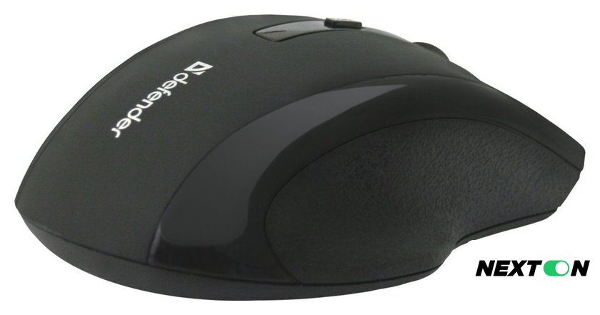 Мышь Defender Accura MM-665 (черный) - Изображение №3 — Интернет-магазин Nexton