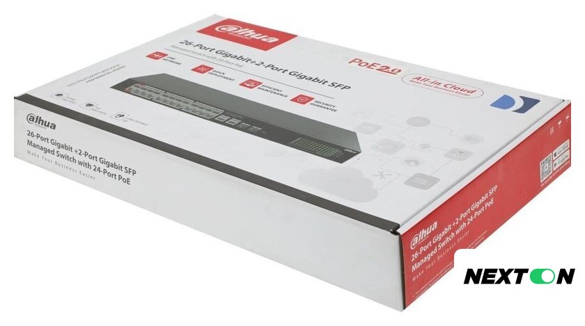 Управляемый коммутатор 2-го уровня Dahua DH-CS4228-24GT-375 - Изображение №10 — Интернет-магазин Nexton