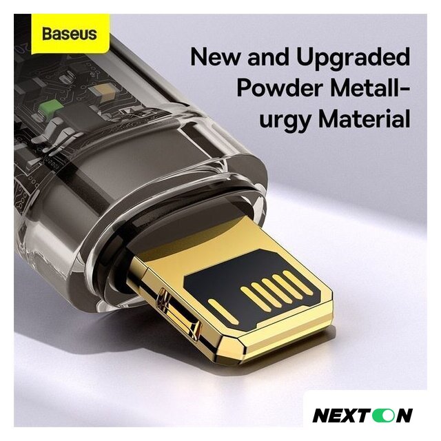 Кабель Baseus Explorer USB Type-A - Lightning (2 м, черный) - Изображение №4 — Интернет-магазин Nexton