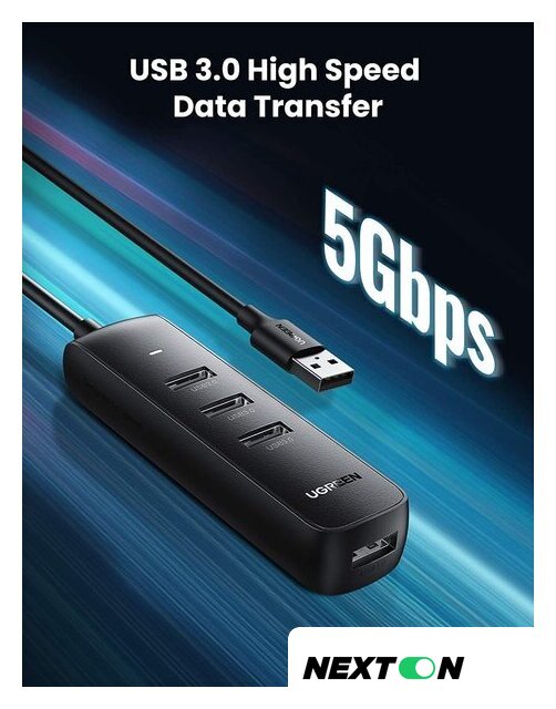 USB-хаб Ugreen CM416 80657 - Изображение №7 — Интернет-магазин Nexton