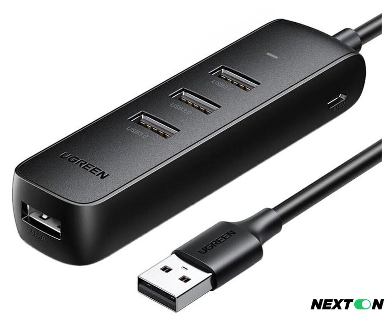 USB-хаб Ugreen CM416 80657 - Изображение №1 — Интернет-магазин Nexton