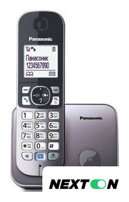 Радиотелефон Panasonic KX-TG6811UAB - Изображение №7 — Интернет-магазин Nexton
