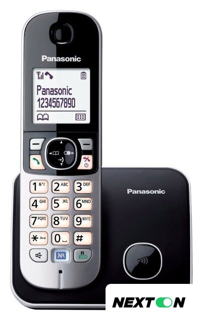 Радиотелефон Panasonic KX-TG6811UAB - Изображение №1 — Интернет-магазин Nexton
