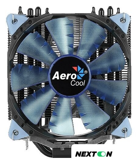 Кулер для процессора AeroCool Verkho 4 Dark - Изображение №3 — Интернет-магазин Nexton