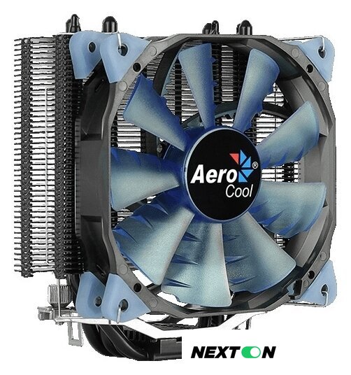 Кулер для процессора AeroCool Verkho 4 Dark - Изображение №2 — Интернет-магазин Nexton