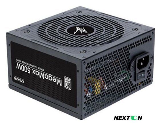 Блок питания Zalman MegaMax TXII 500W ZM500-TXII - Изображение №1 — Интернет-магазин Nexton