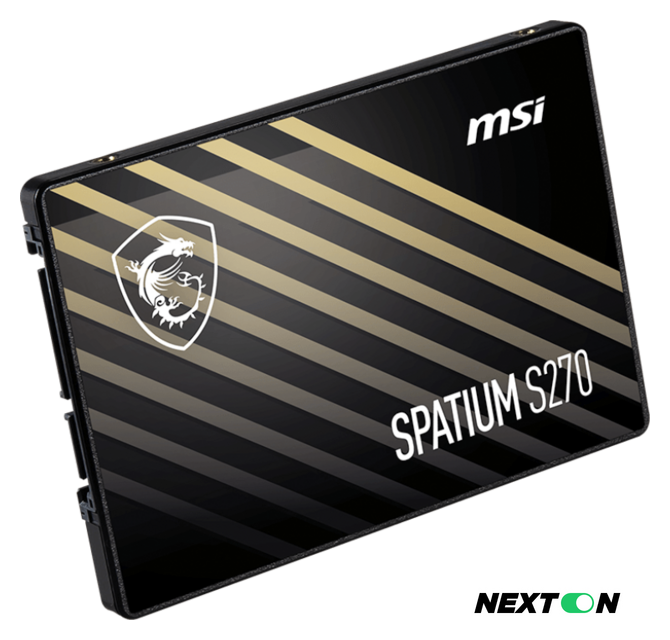 SSD MSI Spatium S270 960GB S78-440P130-P83 - Изображение №5 — Интернет-магазин Nexton