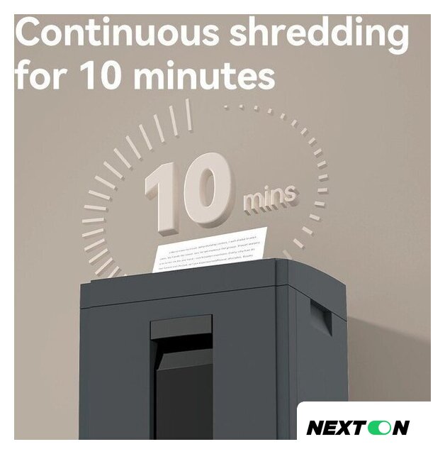 Шредер Deli E9952 (серый) - Изображение №2 — Интернет-магазин Nexton