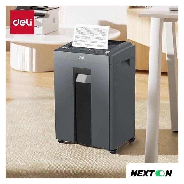 Шредер Deli E9952 (серый) - Изображение №6 — Интернет-магазин Nexton