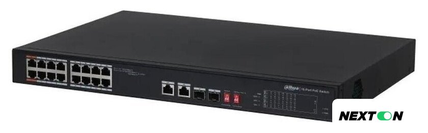 Управляемый коммутатор 2-го уровня Dahua DH-S3218-16ET-135 - Изображение №2 — Интернет-магазин Nexton