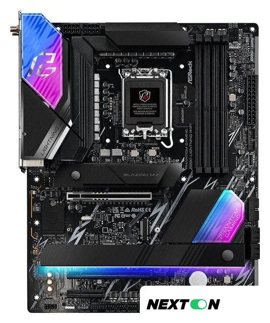 Материнская плата ASRock Z890 Lightning WiFi - Изображение №1 — Интернет-магазин Nexton