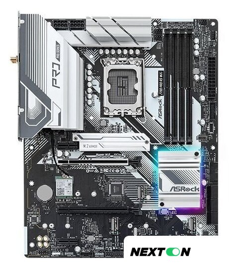 Материнская плата ASRock Z790 Pro RS WiFi - Изображение №2 — Интернет-магазин Nexton
