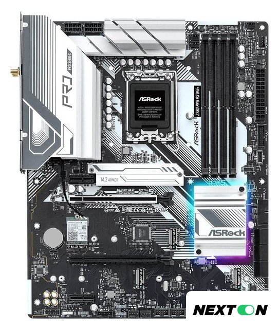 Материнская плата ASRock Z790 Pro RS WiFi - Изображение №1 — Интернет-магазин Nexton
