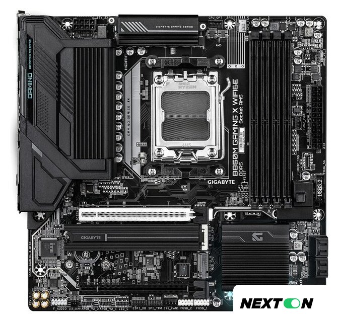 Материнская плата Gigabyte B850M Gaming X WiFi6E (rev. 1.1) - Изображение №1 — Интернет-магазин Nexton