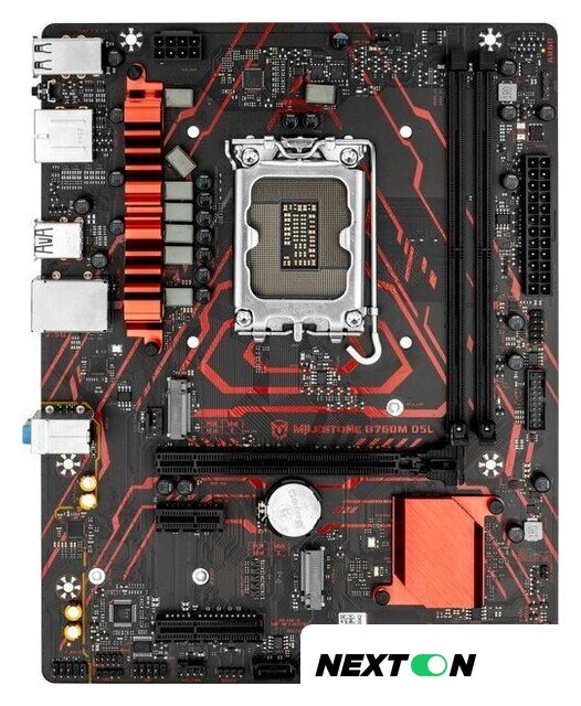 Материнская плата Maxsun Milestone B760M D5L V2 - Изображение №1 — Интернет-магазин Nexton