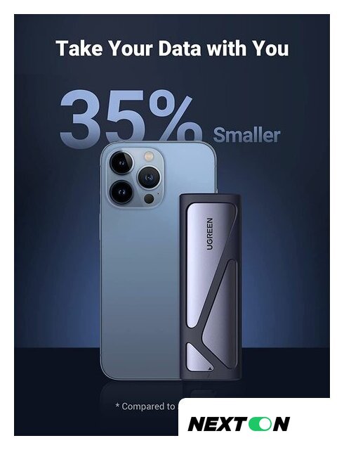 Бокс для накопителей M.2 Ugreen CM400 90264 - Изображение №6 — Интернет-магазин Nexton