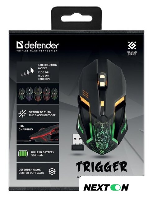 Игровая мышь Defender Trigger GM-934 - Изображение №9 — Интернет-магазин Nexton