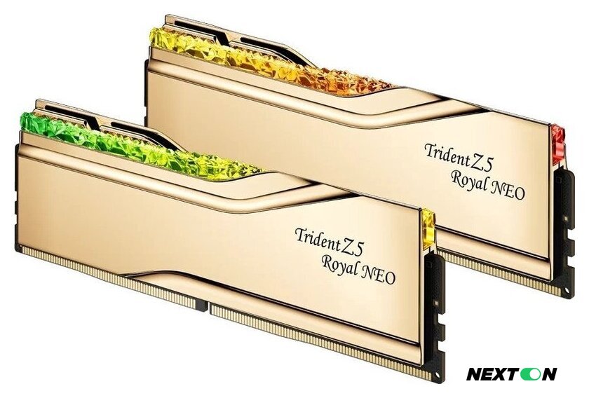 Оперативная память G.Skill Trident Z5 Royal Neo 2x32ГБ DDR5 6000 МГц F5-6000J2636H32GX2-TR5NG - Изображение №3 — Интернет-магазин Nexton