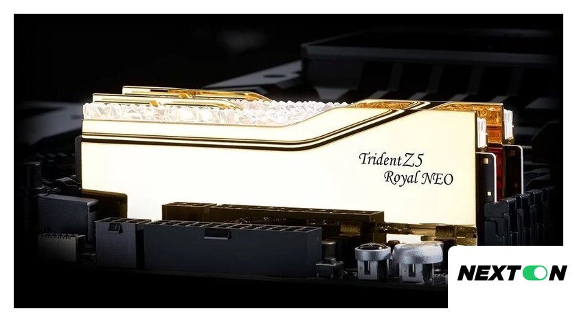 Оперативная память G.Skill Trident Z5 Royal Neo 2x32ГБ DDR5 6000 МГц F5-6000J2636H32GX2-TR5NG - Изображение №2 — Интернет-магазин Nexton
