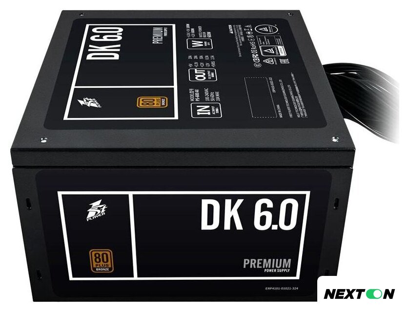 Блок питания 1stPlayer DK Premium 600W PS-600AX - Изображение №5 — Интернет-магазин Nexton