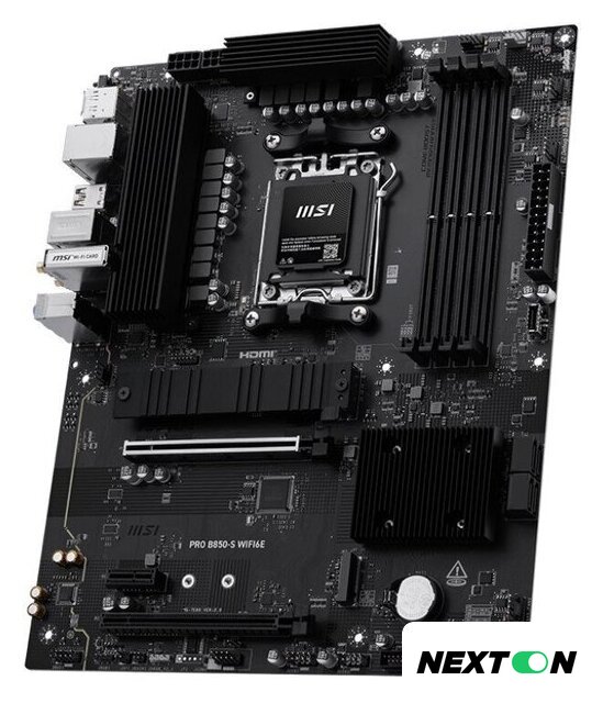 Материнская плата MSI Pro B850-S WiFi6E - Изображение №2 — Интернет-магазин Nexton