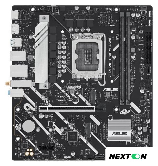 Материнская плата ASUS Prime H810M-A WiFi - Изображение №1 — Интернет-магазин Nexton