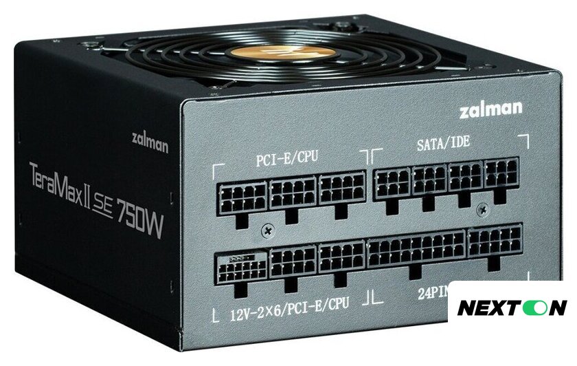 Блок питания Zalman Teramax II SE 750W ZM750-TMX2SE - Изображение №2 — Интернет-магазин Nexton