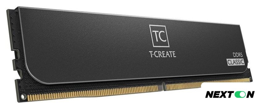Оперативная память Team T-Create Classic 8ГБ DDR5 5200 МГц CTCCD58G5200HC42BKT - Изображение №3 — Интернет-магазин Nexton