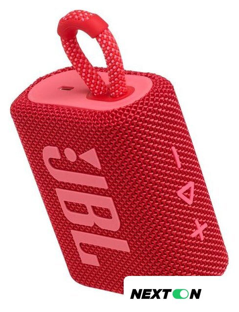 Беспроводная колонка JBL Go 3 (красный) - Изображение №4 — Интернет-магазин Nexton