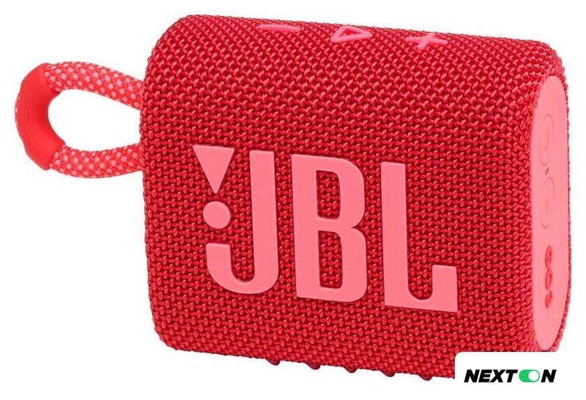 Беспроводная колонка JBL Go 3 (красный) - Изображение №1 — Интернет-магазин Nexton