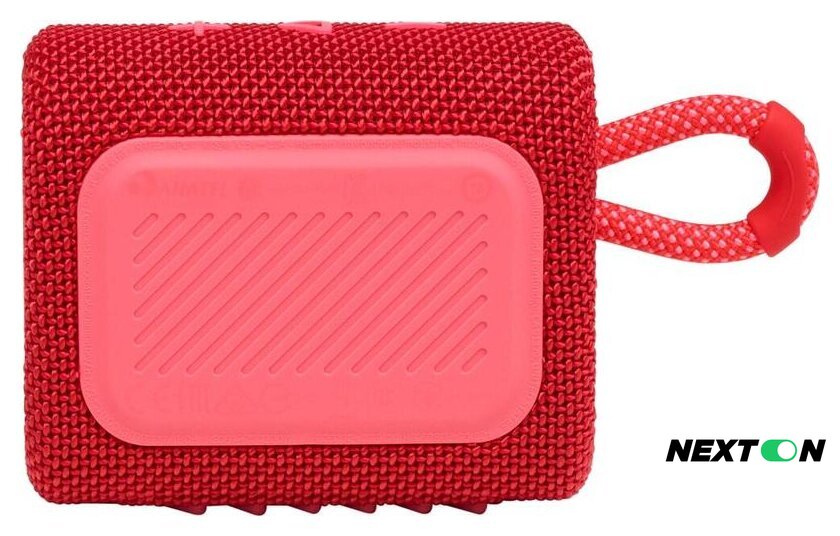 Беспроводная колонка JBL Go 3 (красный) - Изображение №6 — Интернет-магазин Nexton