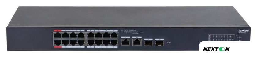 Управляемый коммутатор 2-го уровня Dahua CS4218-16ET-190 - Изображение №2 — Интернет-магазин Nexton