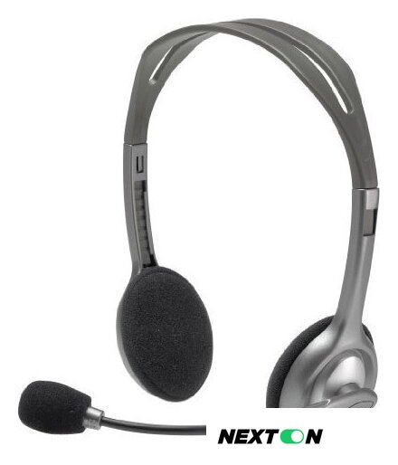 Офисная гарнитура Logitech Stereo Headset H110 - Изображение №1 — Интернет-магазин Nexton