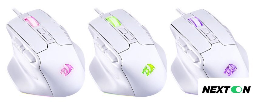 Игровая мышь Redragon Bullseye (белый) - Изображение №4 — Интернет-магазин Nexton