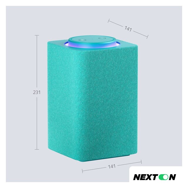 Умная колонка Яндекс Станция Макс (с хабом умного дома Zigbee, бирюзовый) - Изображение №15 — Интернет-магазин Nexton