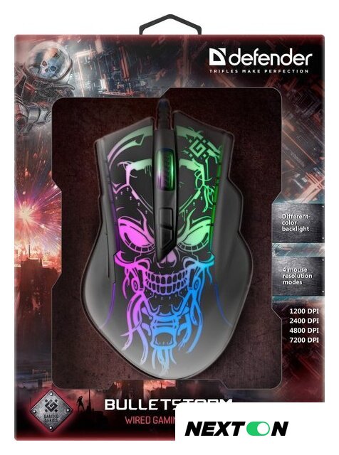 Игровая мышь Defender Bulletstorm GM-928 - Изображение №6 — Интернет-магазин Nexton