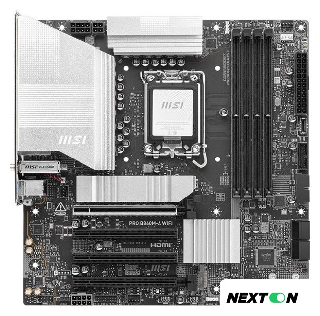 Материнская плата MSI Pro B860M-A WiFi - Изображение №1 — Интернет-магазин Nexton