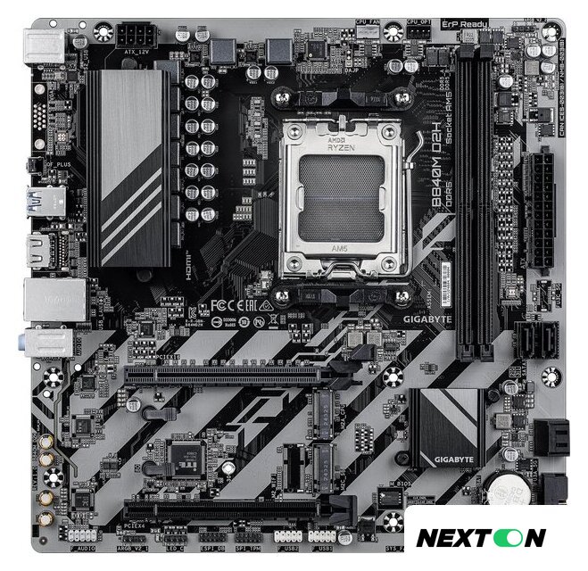 Материнская плата Gigabyte B840M D2H - Изображение №1 — Интернет-магазин Nexton