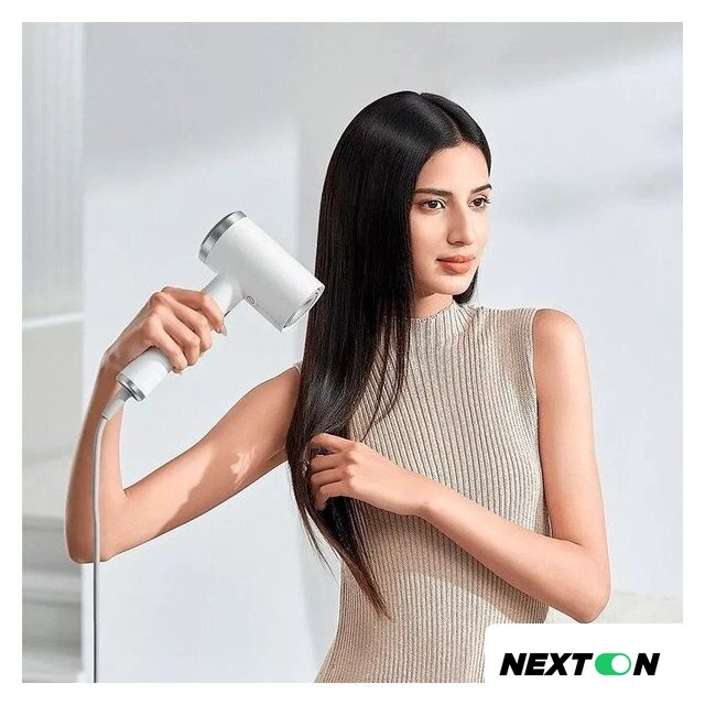 Фен Xiaomi High-speed Ionic Hair Dryer GSHGL01LX (европейская версия, белый) - Изображение №4 — Интернет-магазин Nexton