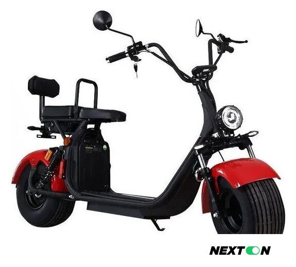 Электроскутер AVM Citycoco Pro (красный) - Изображение №1 — Интернет-магазин Nexton