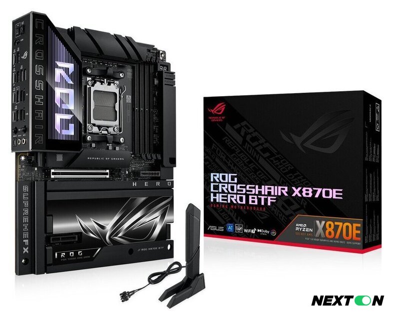 Материнская плата ASUS ROG Crosshair X870E Hero BTF - Изображение №10 — Интернет-магазин Nexton