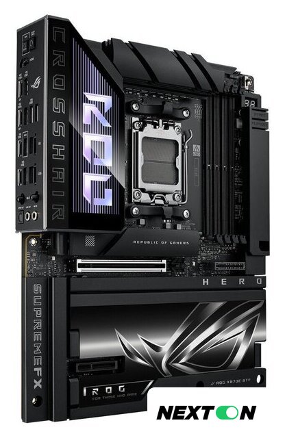 Материнская плата ASUS ROG Crosshair X870E Hero BTF - Изображение №3 — Интернет-магазин Nexton