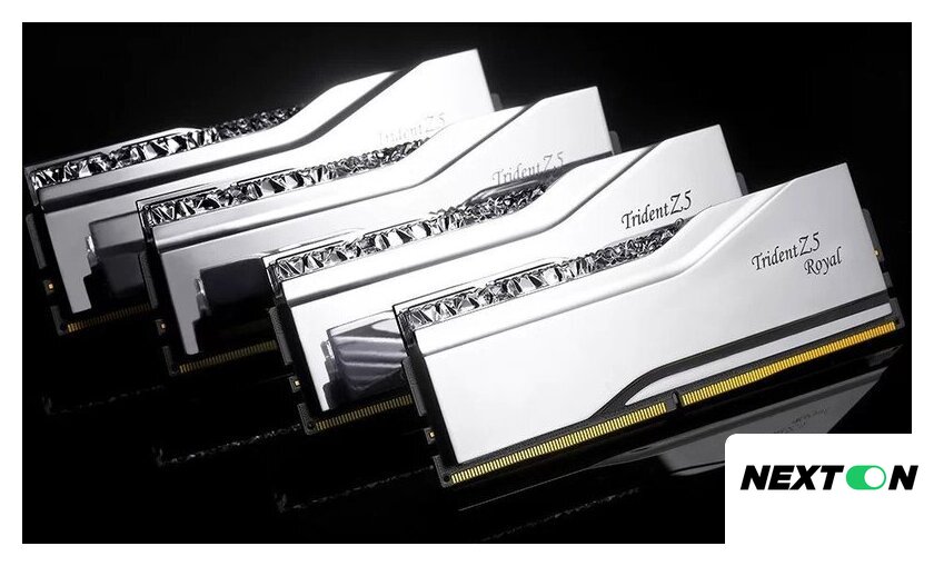 Оперативная память G.Skill Trident Z5 Royal 2x16ГБ DDR5 6400 МГц F5-6400J3039G16GX2-TR5S - Изображение №6 — Интернет-магазин Nexton