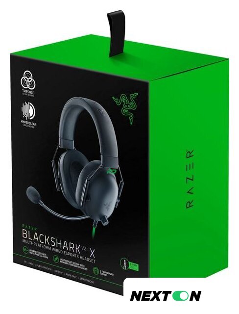 Наушники Razer BlackShark V2 X (черный) - Изображение №8 — Интернет-магазин Nexton