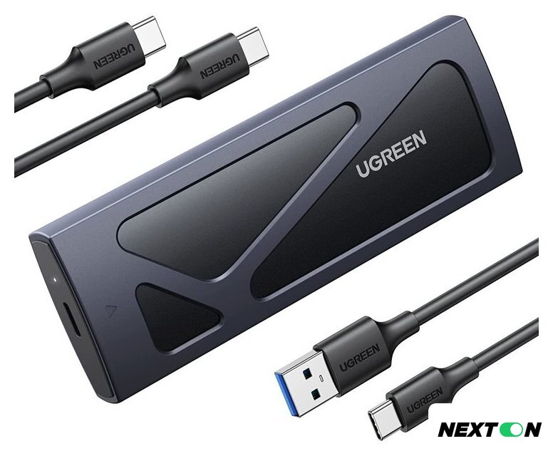 Бокс для накопителей M.2 Ugreen CM578 15512 - Изображение №1 — Интернет-магазин Nexton