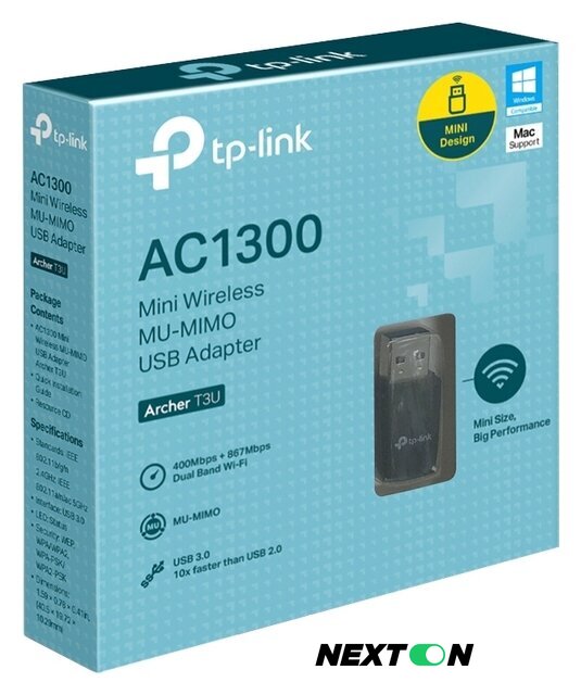 Wi-Fi адаптер TP-Link Archer T3U - Изображение №2 — Интернет-магазин Nexton