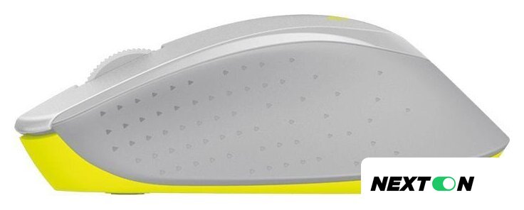Мышь Logitech M330 Silent Plus (серый/желтый) - Изображение №3 — Интернет-магазин Nexton