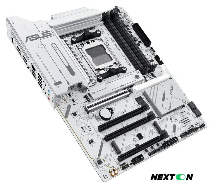 Материнская плата ASUS X870 MAX Gaming WiFi7 W - Изображение №5 — Интернет-магазин Nexton